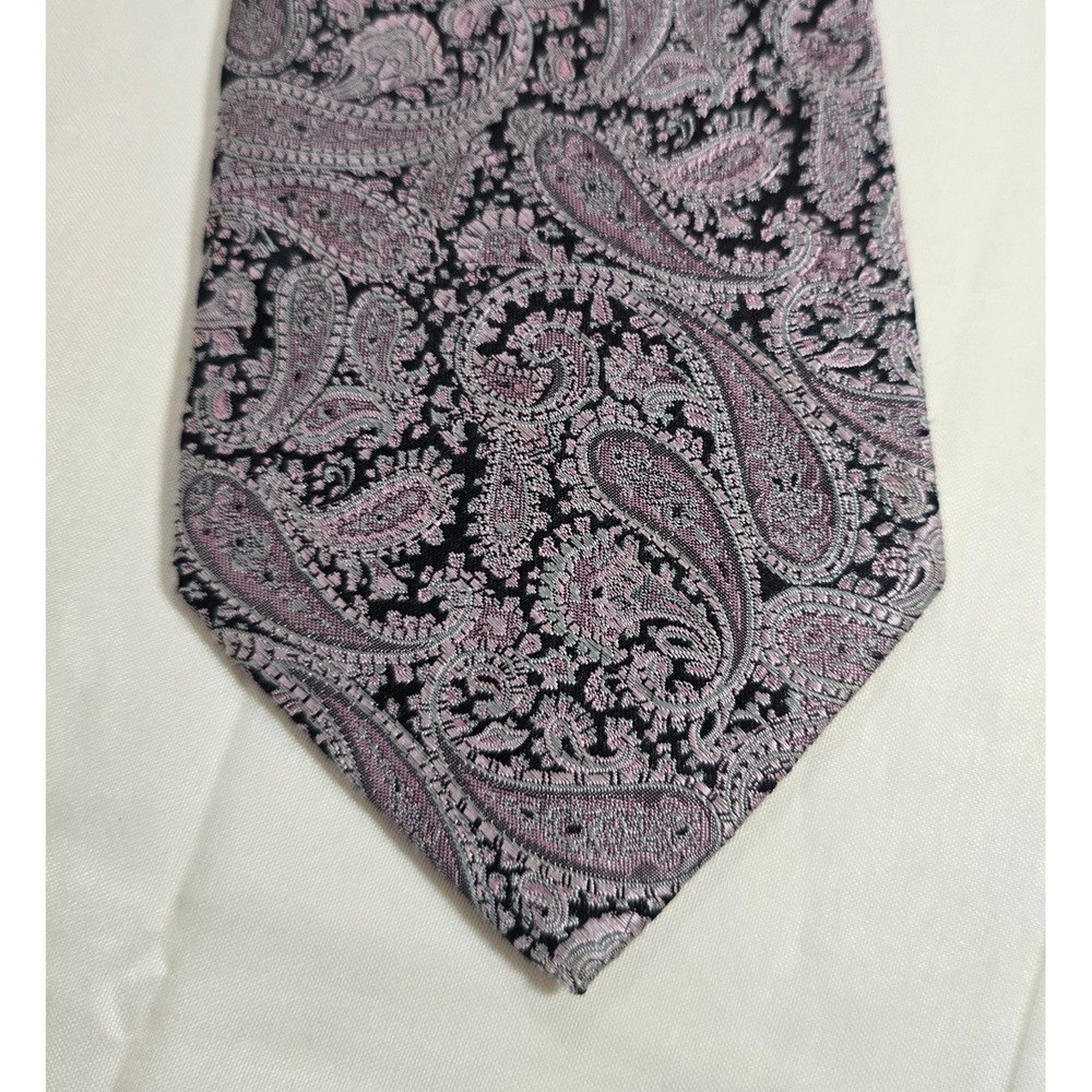 Burma Bibas‎ Mens Silk Paisley Necktie